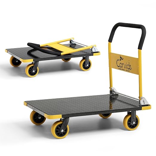 Portable &amp; Compact Industrial Dolly Cart