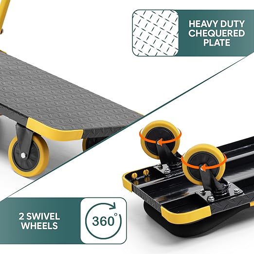 Portable &amp; Compact Industrial Dolly Cart